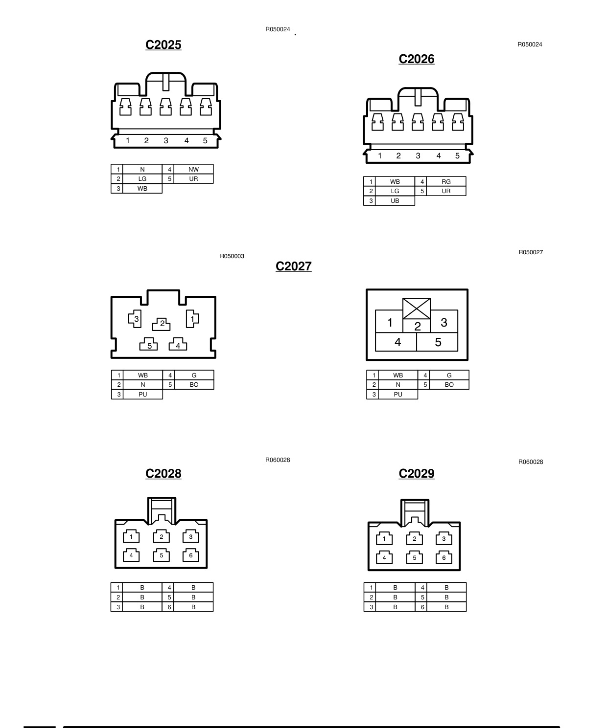 Connector Views – Circuit Diagram