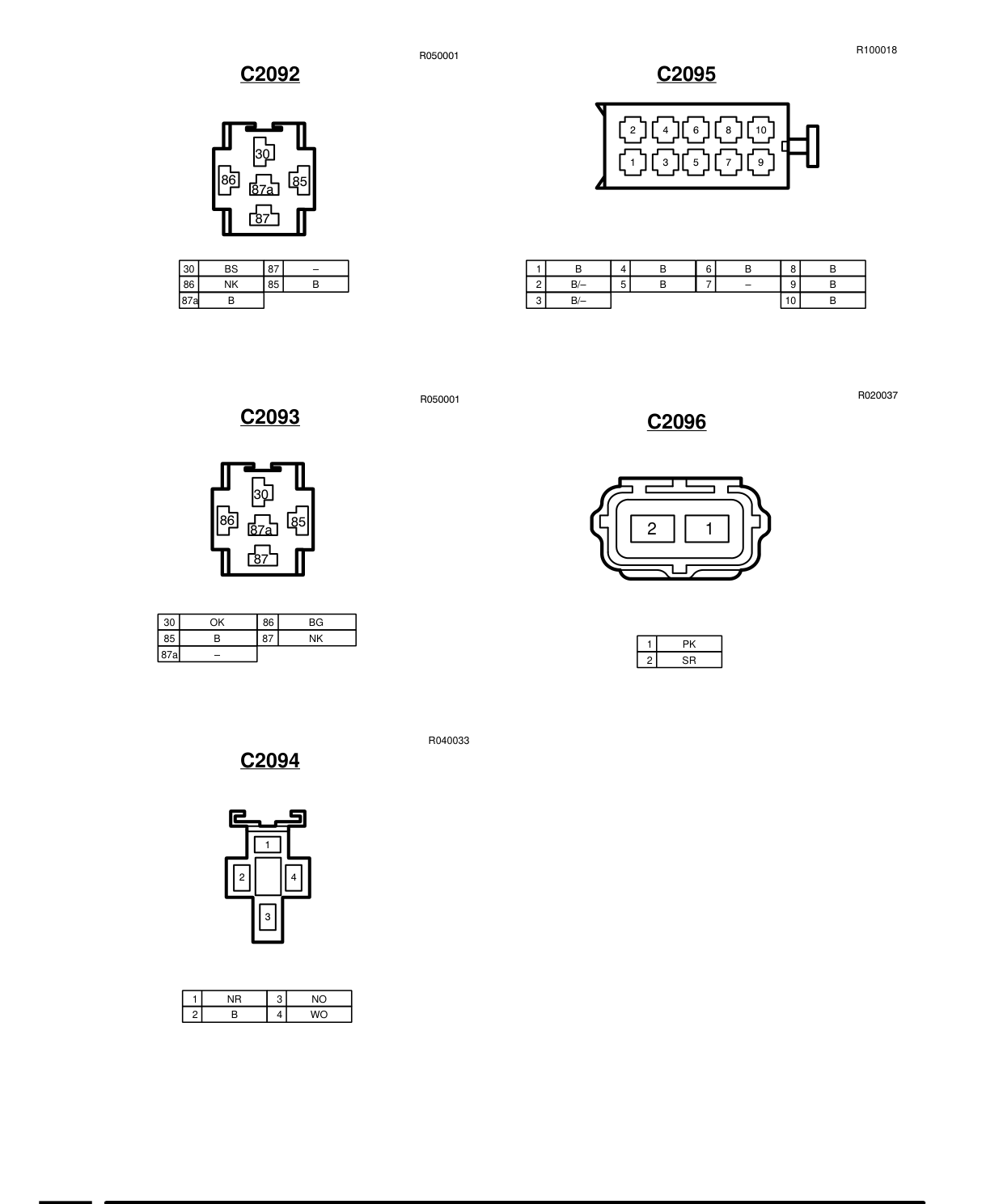 Connector Views – Circuit Diagram