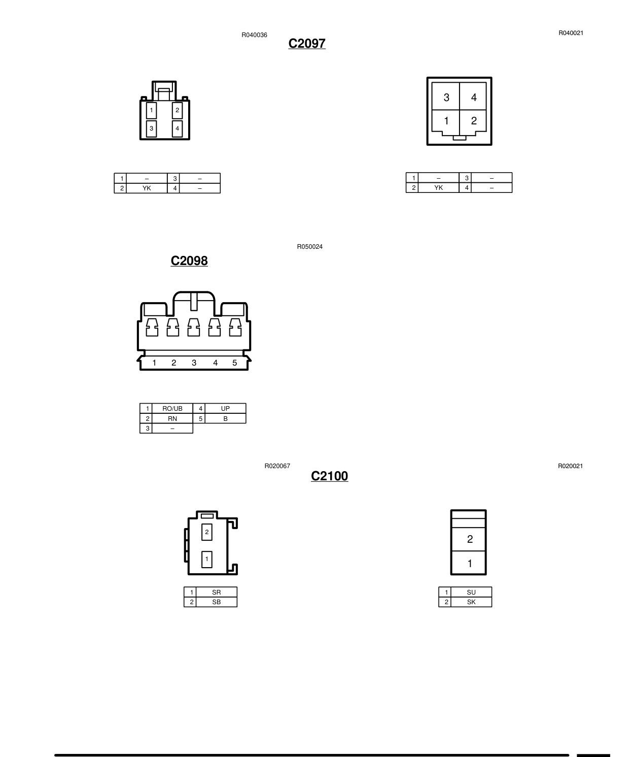 Connector Views – Circuit Diagram