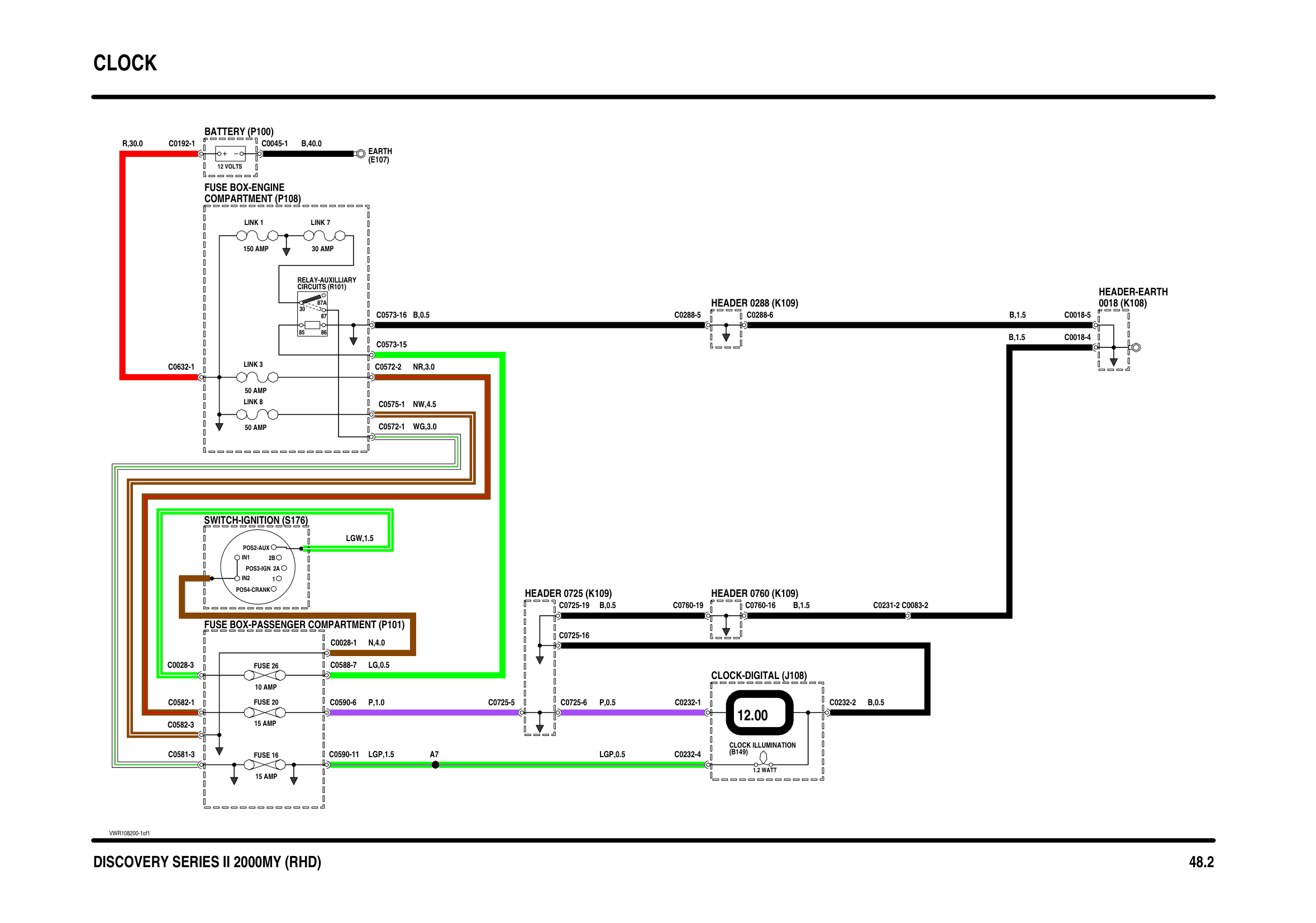 Clock circuit diagram