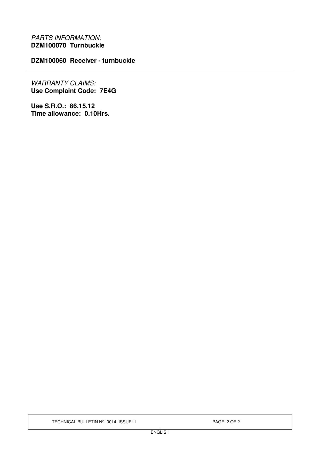Unnecessary Replacement Of Battery Cover – bulletin page 2