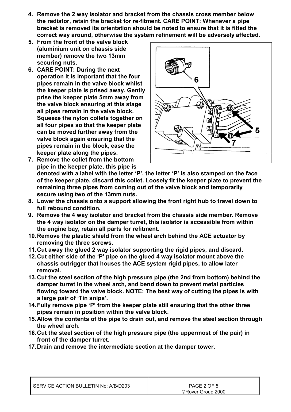 Ace - High Pressure Pipes Fracturing – bulletin page 2