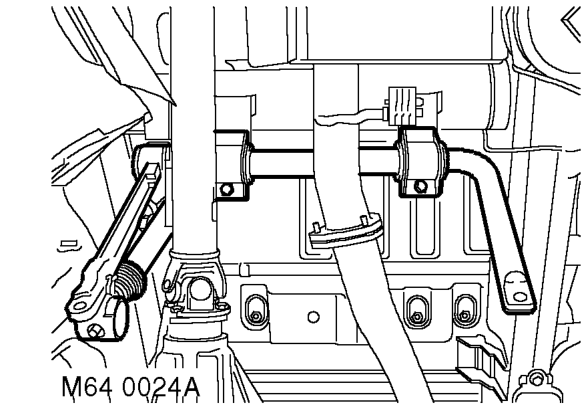 Models with sls: – Remove cap nuts securing fluid pipes to actuator. Disconnect pipes and remove and discard 