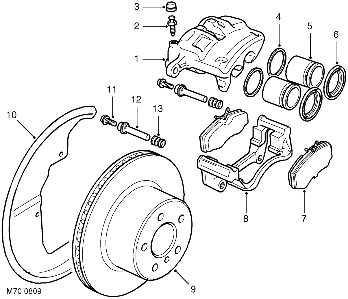 Front brakes