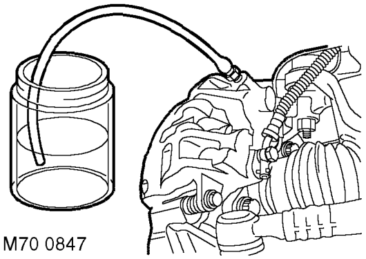 Brake system bleeding – Top-up fluid level in brake reservoir to 'MAX' mark.
