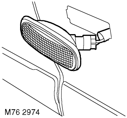 Wing - front - up to 03my – Remove 5 screws securing wheel arch liner extension to bumper valance and remove liner.