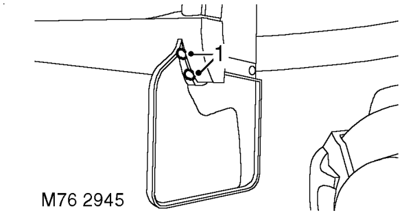 Liner - wheel arch - rear – $% 76.10.49
