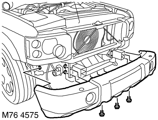 Bumper assembly - rear - from 03my