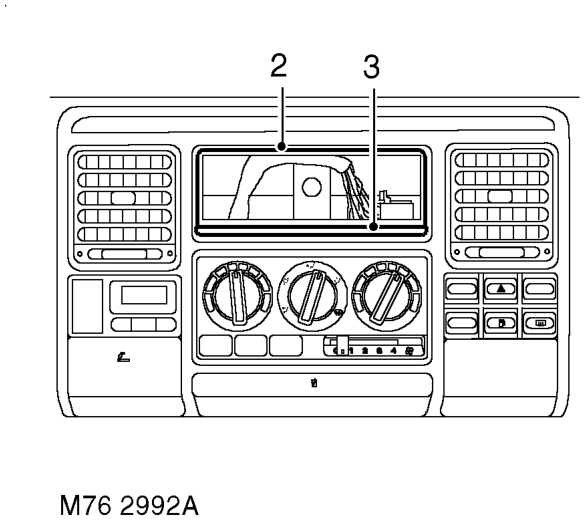 Louvre panel assembly - centre fascia – Remove radio cassette player from fascia.  IN CAR ENTERTAINMENT, REPAIRS, Radio cassette 