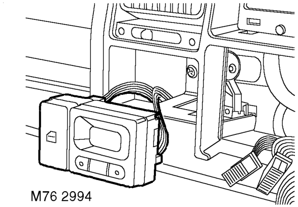 Louvre panel assembly - centre fascia – Remove drink tray assembly.  INTERIOR TRIM COMPONENTS, REPAIRS, Drink tray assembly - cen