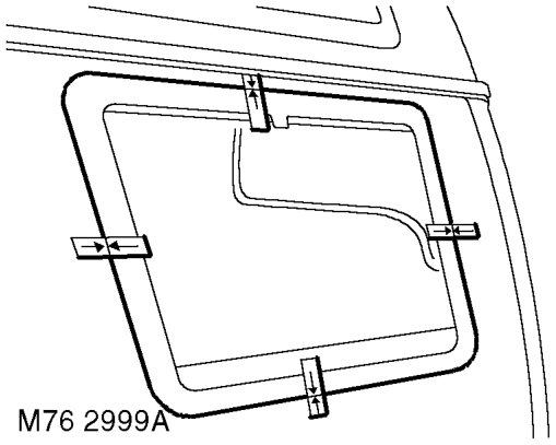 Carefully remove sealant from body to leave a smooth surface.