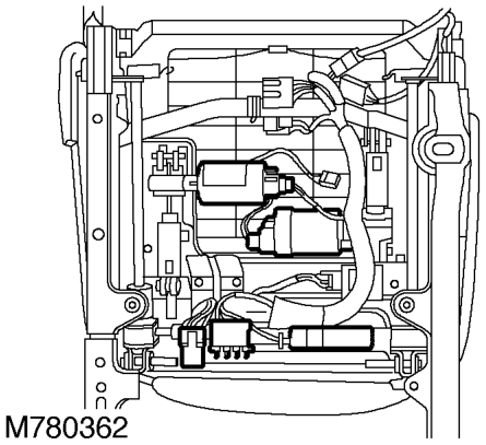 Seat power relay – The mechanical sub-system consist of the following components: l Gear wheels. l Rack and p
