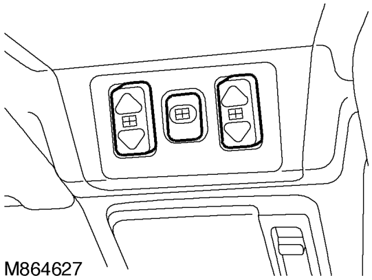 Rear sunroof isolation switch