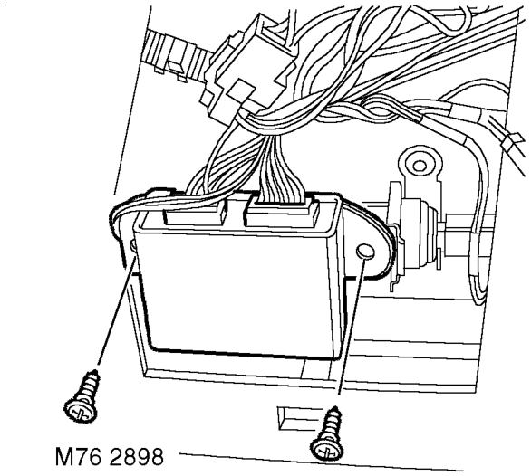 Ecu - sunroof – Remove front stowage pocket.  INTERIOR TRIM COMPONENTS, REPAIRS, Stowage pocket - front.