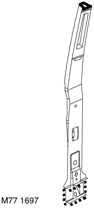 Repair – Remove side drip rail finisher.