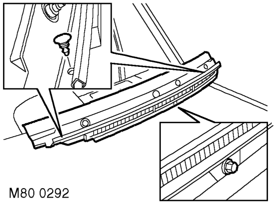 Remove remove – Remove lock nuts from wiper linkage and collect washer and rubber spacers.