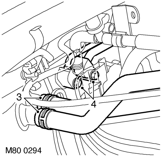 Heater assembly - models with air conditioning – Evacuate air conditioning system.  AIR CONDITIONING, REFRIGERANT RECOVERY, RECYCLING AND 