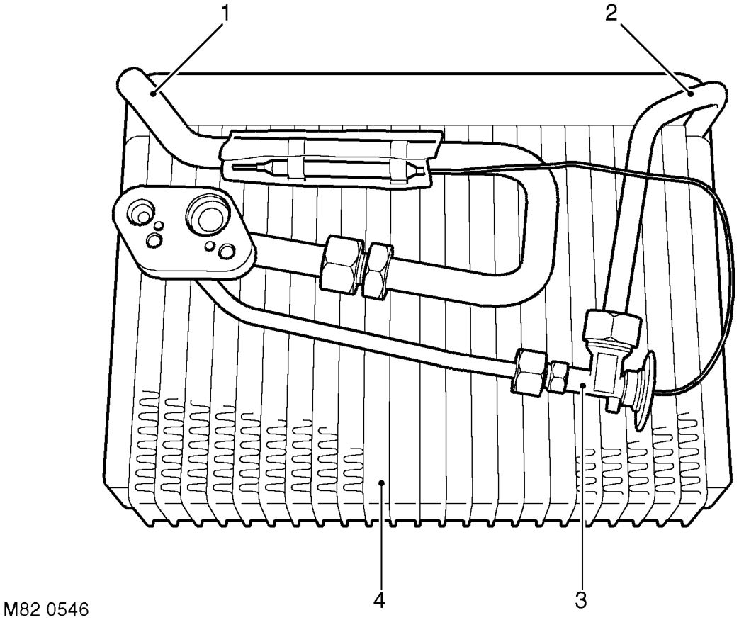Thermostatic expansion valve and evaporator – Thermostatic expansion valve