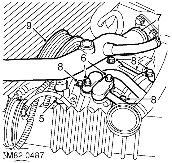 Compressor - diesel – Drain cooling system.  COOLING SYSTEM - Td5, ADJUSTMENTS, Drain and refill.