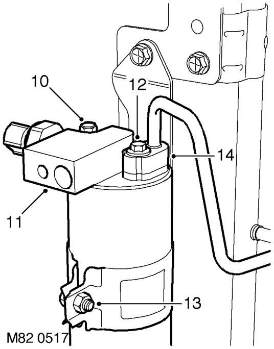 Remove condenser.