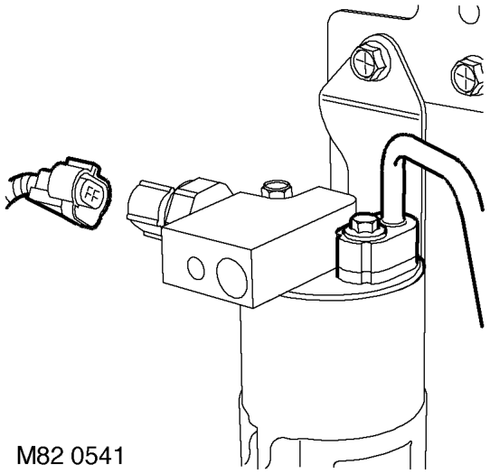Receiver drier and dual pressure switch – Remove front grille.  EXTERIOR FITTINGS, REPAIRS, Grille - front - up to 03MY.