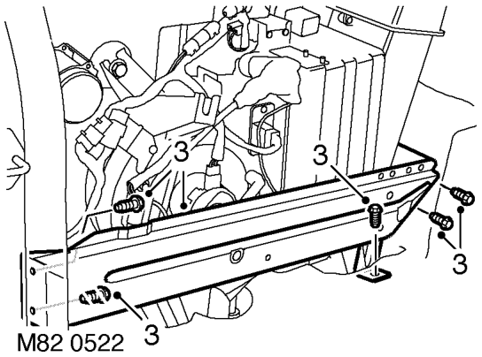 Expansion valve - (txv) - rear – Remove rear lower trim casing.  INTERIOR TRIM COMPONENTS, REPAIRS, Trim casing - side - l