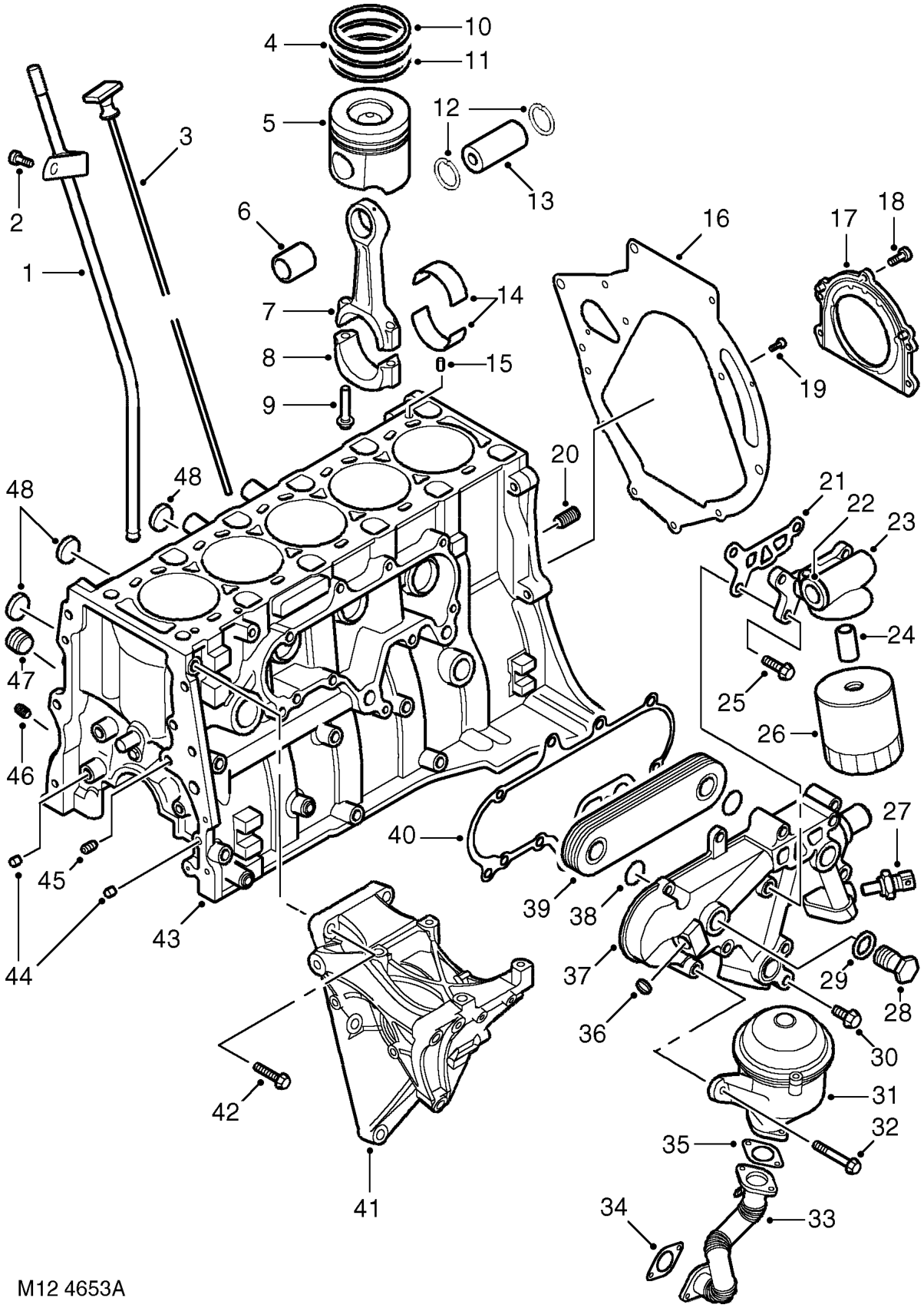 Cylinder block components
