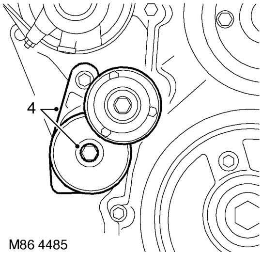 Alternator - diesel – Disconnect alternator multiplug.