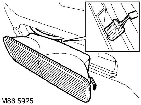 Lamp - stop - centre high mounted lamp - tail/flasher - bumper (chmsl) – Fit lamp cover to lamp and secure with screws.