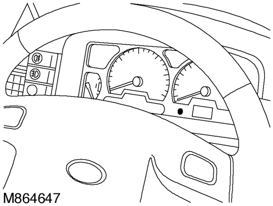 Anti-theft status led