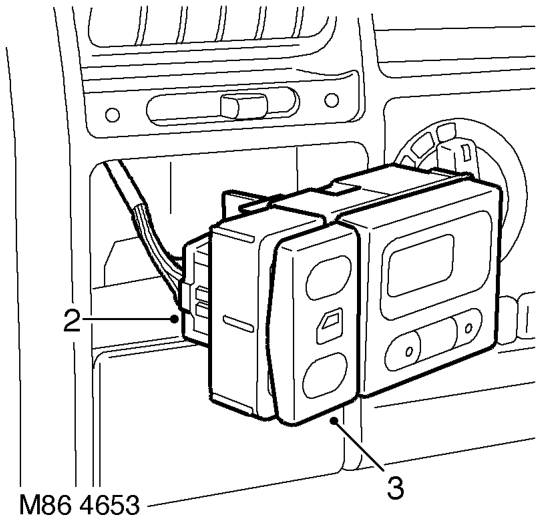 Switch - central door locking – $% 86.26.30