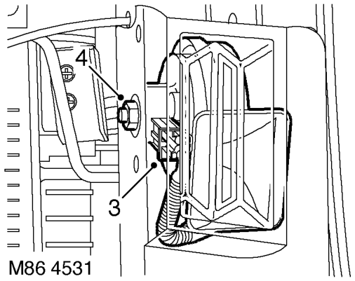 Remove remove – Remove front grille.  EXTERIOR FITTINGS, REPAIRS, Grille - front - up to 03MY.