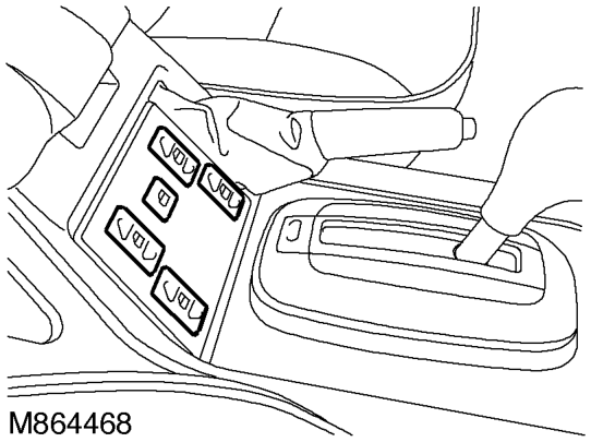 Rear window isolation switch