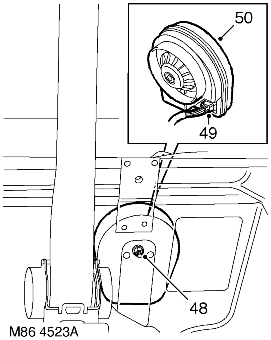 Remove alarm sounder.