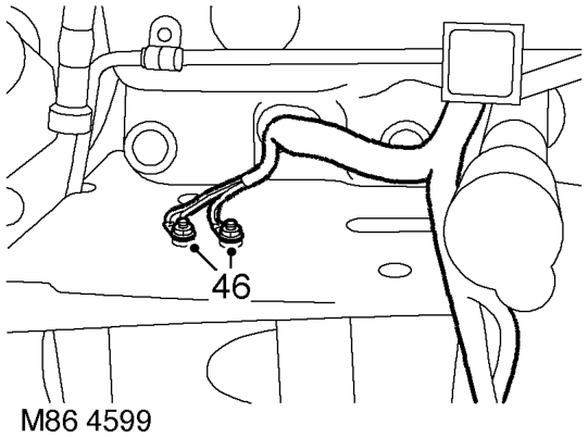 Remove washer reservoir pipes.