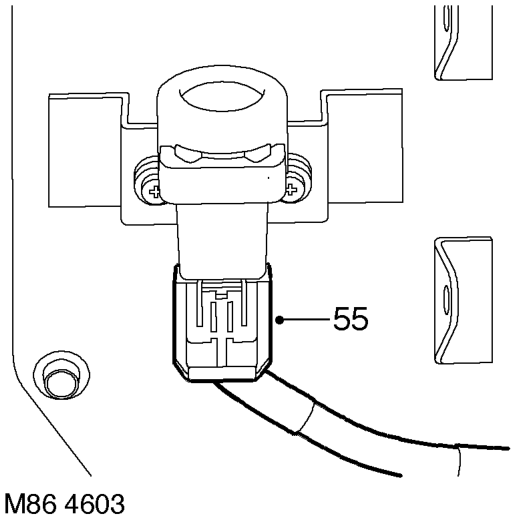 Remove clip securing washer pipes to bonnet.