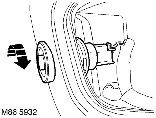 Sensor - parking aid - rear - outer – Remove tail lamp from bumper.  LIGHTING, REPAIRS, Lamp - tail/ flasher - bumper.