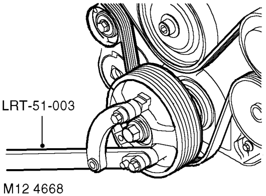 Pulley - crankshaft – Fit crankshaft pulley.