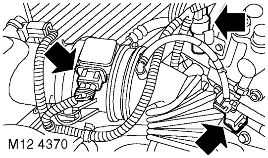 Gasket - cylinder head – Remove 3 nuts, release turbocharger from exhaust manifold, discard gasket and tie turbocha
