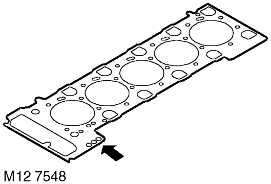 Remove cylinder head gasket.