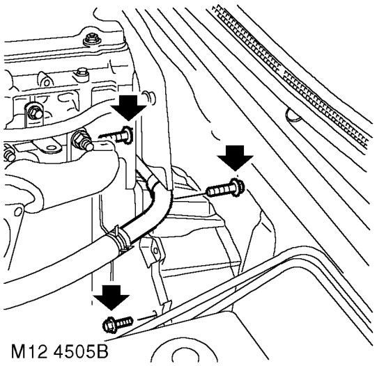 Lower vehicle ramp.