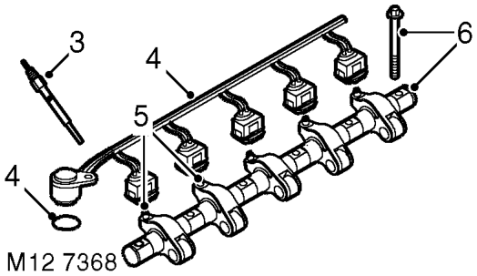Note the gasket thickness indicator and ensure the same thickness gasket is used on refitm
