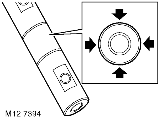 Clean rocker arms and shaft, ensure oilways are clear.