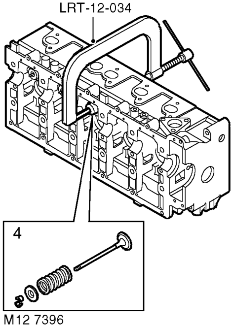 Reassembly – Lubricate valve guides, valve stems, valve spring caps and springs with engine oil.