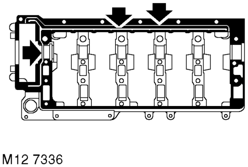 Position camshaft in cylinder head with the timing pin hole in the vertical position.
