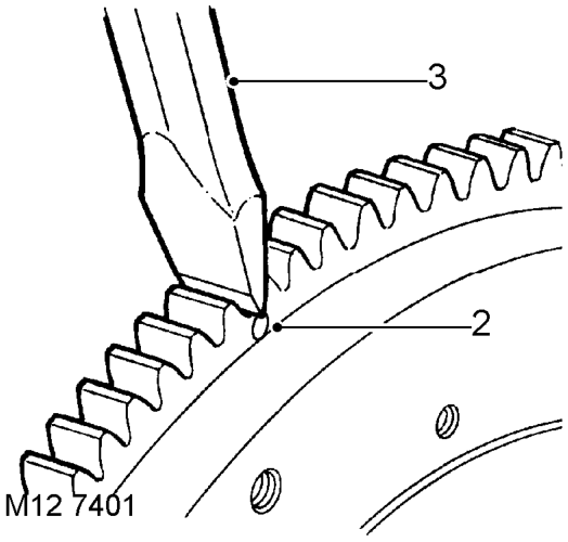 Disassembly – Automatic models: Remove drive plate.  ENGINE - Td5, OVERHAUL, Drive plate.