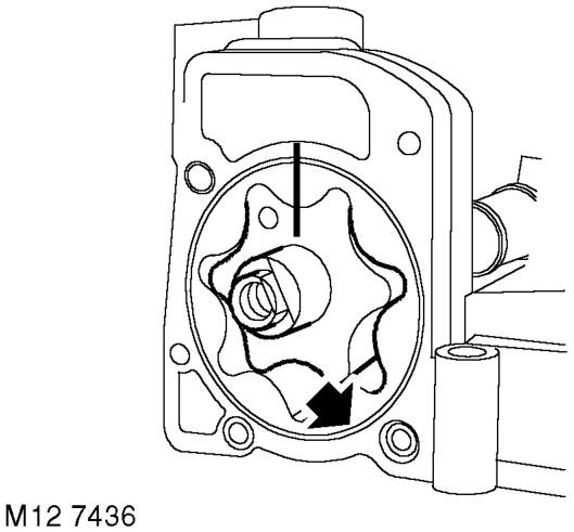 Fit rotors ensuring that marks are aligned and identification mark on inner rotor is facin