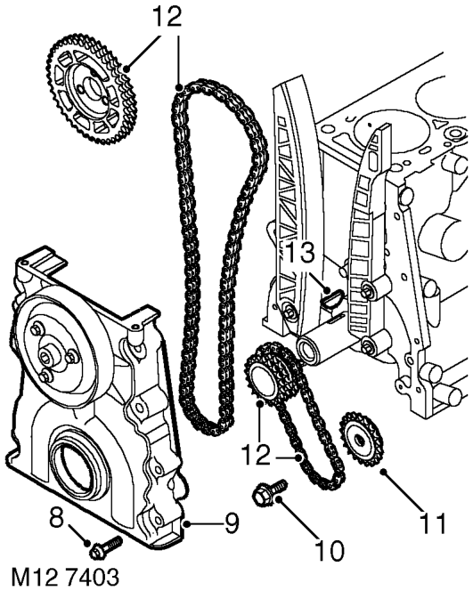Disassembly – Remove sump gasket.  ENGINE - Td5, OVERHAUL, Gasket - engine sump.