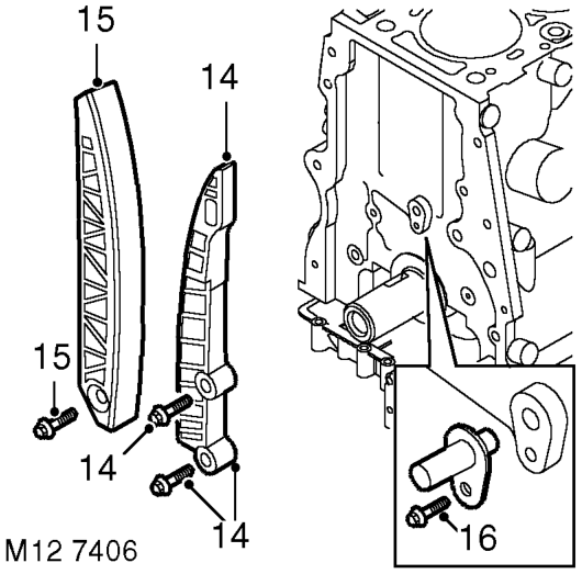 Disassembly – Remove Woodruff key from crankshaft.