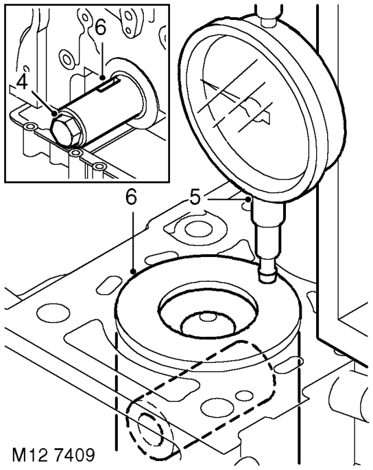 Inspection – If crankshaft has been rotated, check that No.1 piston is at TDC using the following proce